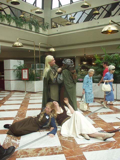 Legolas and Gimli, together at last